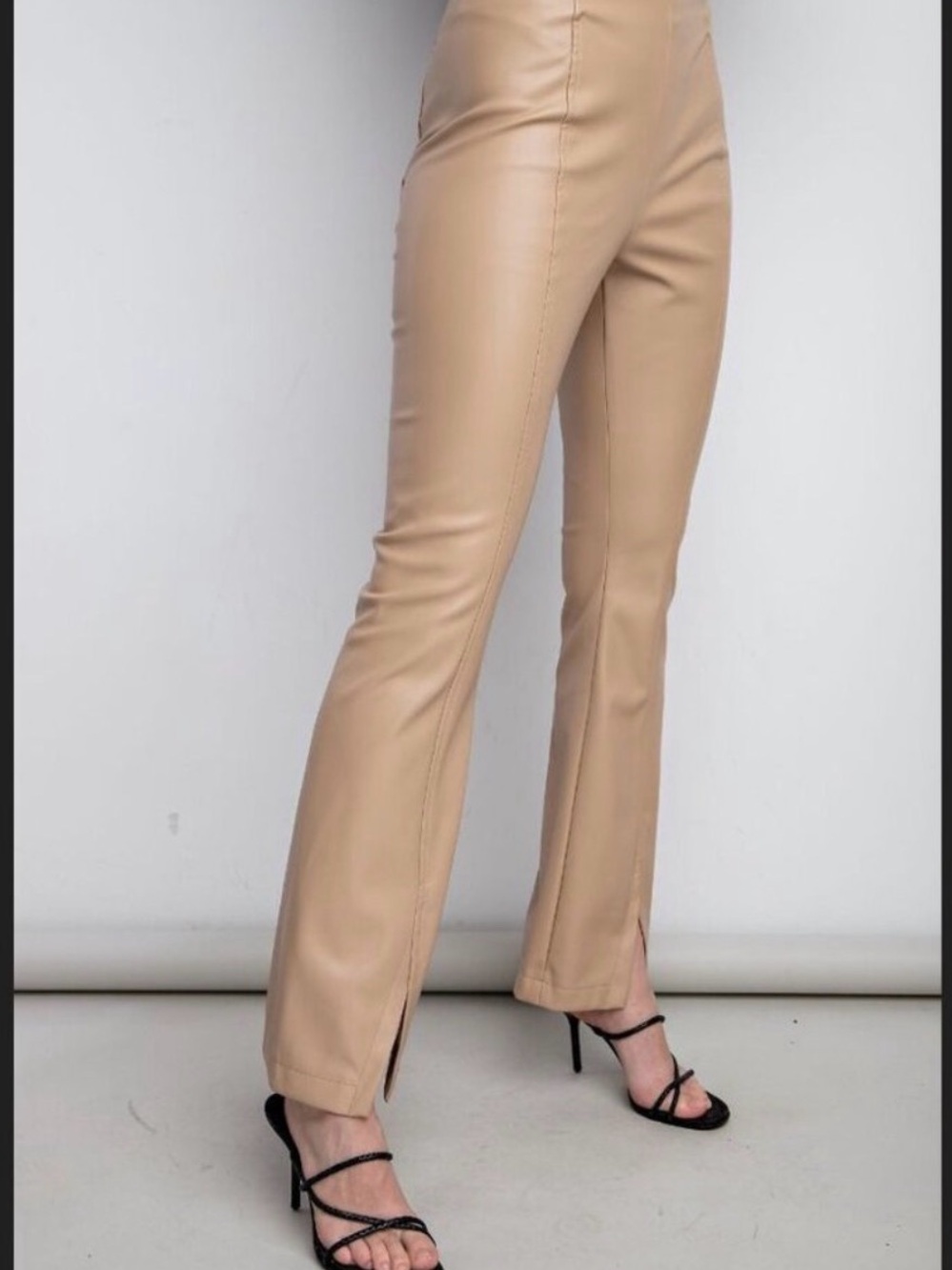 NWT Easel Faux Leather Pants